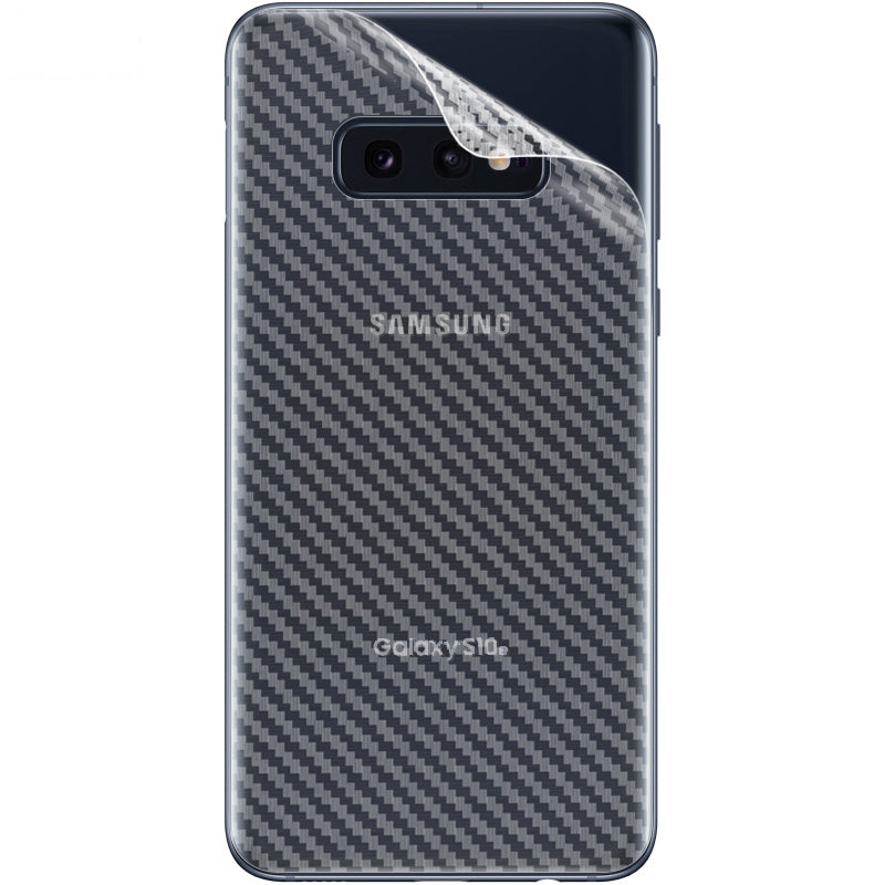 IMAK pro Samsung Galaxy S10e s uhlíkovým vzorem na zadní kryt telefonu proti poškrábání IMAK pro Samsung Galaxy S10e s uhlíkovým vzorem na zadní kryt telefonu proti poškrábání